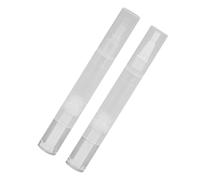 Ipetboom 2 piezas Bolígrafos Vacíos para Aceite de Cutículas Tubos Transparentes de Diseño Compacto y Elegante Recargables para Cuidado de Uñas y Brillo Labial Portátil