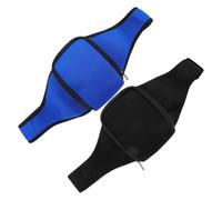 Ipetboom 2 Piezas Bolsa Micrófono Neopreno Resistente con Cinturón Ajustable para Fitness y Entrenamiento Protección Segura para Micrófono Inalámbrico para Correr y Yoga Paquete de