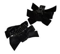 Ipetboom 2 Piezas Clip de de terciopelo arcos para el cabello accesorios para el cabello de niña tiara pinza de pelo flequillo pasadores a presión para mujer pasadores para niñas