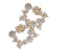 Ipetboom 2 piezas Clip para Zapatos de Mujer con Hebillas Metálicas Desmontables para Decoración de Tacones y Bodas Accesorios Duraderos y Resistentes al