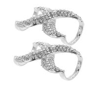 Ipetboom 2 Piezas De Anillos Para Ropa Pasadores Para Bufandas Hebillas Para La Cintura Cierres De Camisa Cierre Negro Anillo Deslizante Para Bufanda De Seda Anillo De