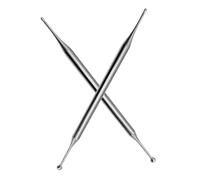 Ipetboom 2 Piezas De Inoxidable Herramienta De Masaje Para Puntos De Masajeador De Puntos Corporales Para Reflexología y Alivio Del Gatillo