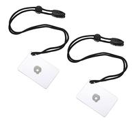 Ipetboom 2 Piezas Espejo De Señales De Supervivencia Espejo Reflectante Para Camping Para Kayak Para Mochileros Para Exteriores