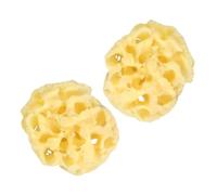 Ipetboom 2 Piezas Esponja de Panal Natural Esponjas de Ducha para Gel de Ducha para Exfoliación Corporal para Baño Casa