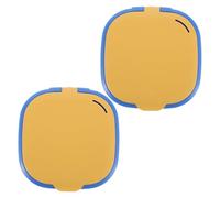 Ipetboom 2 Piezas Estuche para Retenedores y Dentaduras Portátil con Cierre Magnético y Espejo Caja Compacta y Espaciosa para Viaje Compatible con Protectores Bucales y Férulas Nocturnas