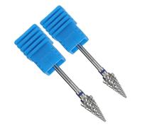 Ipetboom 2 Piezas Herramientas Para Pulir Uñas Brocas Para Cutículas Cabezal Para Pulir Uñas Herramientas De Manicura Para Eliminar Esmalte De Gel Salón o Hogar