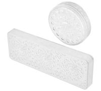 Ipetboom 2 Piezas Humidificador Redondo para Cigarros Portátil para Viajes y Uso en Casa