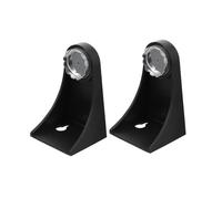 Ipetboom 2 piezas Jabonera Magnética de Pared Negra Soporte con Ventosa para Baño y Cocina de Diseño Práctico para Almacenamiento y Fácil Instalación