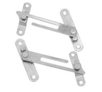 Ipetboom 2 Piezas Limitador de Apertura Ventanas Acero Inoxidable Dispositivo Restrictor Ventilación Control de Flujo Protección Contra Viento Seguridad para Hogar