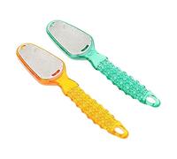 Ipetboom 2 Piezas pedicure cuidado personal quita durezas quitadurezas Eliminador de callosidades pomice equipo piel eliminar Gel archivo de pedicura removedor de callos abdominales Black