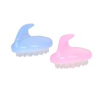 Ipetboom 2 Piezas peine para lavar el cabello peinetas peinecillos cepillo de pelo cepillo secador de pelo desteñir Rata champú peines rad peine para el cabello peine de masaje casero