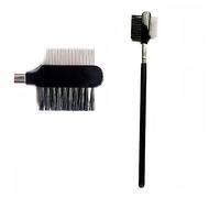 Ipetboom 2 Piezas Peine Para Pestañas y Cejas Cepillo Peine Para Cejas De Acero Herramienta Cuidado De Para Mujeres y Niñas Uso Diario Maquillaje