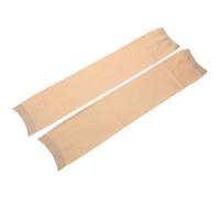 Ipetboom 2 Piezas que cubre la manga polaina manga del antebrazo segundo muñequera Protector de codo para entrenamiento de gimnasio codera elástica manga elástica del codo tela