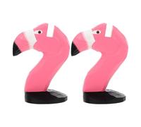 Ipetboom 2 Piezas Soporte para Gafas de Madera con Diseño Animal Divertido Soporte Multifuncional para Gafas Decoración para Escritorio Casa u Oficina de Flamenco