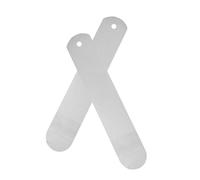 Ipetboom 2 piezas Soportes para Exhibición de Calcetines de Aluminio Organizadores y Duraderos para Forma y Orden Calcetines Rectos Compatibles Tallas