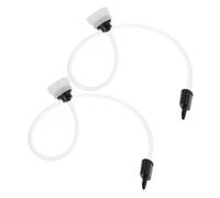 Ipetboom 2 Piezas Tubo Flexible para Selladora al Vacío Accesorio Compatible para Envasadoras Domésticas y Profesionales para Conservar y de Alimentos