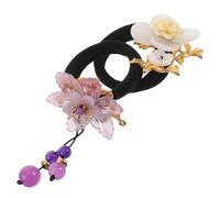 Ipetboom 2 Piezas Vintage Chinese Style Hair Ties Thick High Elasticity Ponytail Holders In And Soft Colored Rubber Bands For Women Hanfu Accessories And Parties