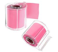 Ipetboom 2 Rollos de Blocs de Notas Adhesivas para Oficina Fuerte Adhesivo y Material de Papel Adecuado para Reuniones y Recordatorios Prácticos