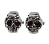 Ipetboom 2 Series Anillo Retro Creativo con Tapa Abatible para Casual 2 Piezas*2