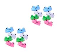 Ipetboom 2 Series Anillos De Resina De Adorables De Anillos Joyería De Fiesta Para Mujeres Colores Aleatorios Color Aleatorio 8 Piezas X 2