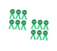 Ipetboom 2 Series Insignia De Botón Broches De Bisuteria Insignia De Hojalata Patricks Insignias De Hojalata Calle. Pasador De Del Día De Patrick Broche Creativo Green 6 Piezas*2