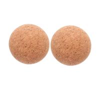 Ipetboom 2 Tapones De Corcho Para Tarros De Cristal De Madera Con Forma De Bola Para Decantador Jarra Corcho Esférico Redondos De Madera Color Caqui