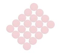 Ipetboom 20 Almohadillas Aplicadoras De Maquillaje Corporal Borlas De Viaje Suaves Para Fijar La Piel Borlas De Viaje Para Base De Maquillaje De