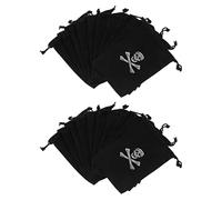 Ipetboom 20 Bolsas De Piratas Para Halloween Bolsas De Dulces Para Bolsas De Almacenamiento Para
