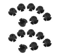 Ipetboom 20 Clips de Montaje de Plástico para Soporte de Radar en Parachoques de Coche, Soporte Fiable para Alineación del Radar, Fáciles de Instalar y Retirar, Color Negro