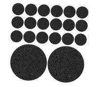 Ipetboom 20 Esponjas Limpiadoras Comprimidas Discos Desmaquillantes De Algodón Y Pulpa De Madera Natural Reutilizables Y Portátiles Para El Cuidado Y Exfoliantes