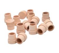 Ipetboom 20 piezas Extintores de Moxa de Madera Profesional Resistente al Calor Compacto y Seguro para Uso Casa y Masajes Accesorio de Moxibustión para Bastones