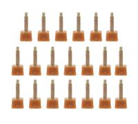 Ipetboom 20 Unidades Tapas de Tacón Tpu Antideslizantes Forma para Reparación de Tacones de Mujer Puntas de Reemplazo Precisas para Restauración de Zapatos Kit DIY Fácil y Seguro para Uso