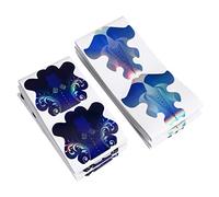 Ipetboom 200 Piezas Extensible por soporte de papel de Arte de uñas pegatinas de uñas guías de punta de uñas guía de extensión de uñas pegatinas forma de gel UV pegatinas rectángulo