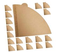Ipetboom 200 piezas Filtros para Café Desechables Compatibles con Cafeteras y Tazas de Goteo Prácticos para Espresso y Almacenamiento de Té o Granos Convenientes para del Café