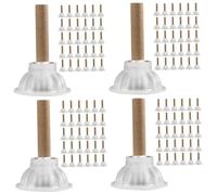 Ipetboom 200juegos Moxa Hechos Mano Con Base De Varillas Para Moxibustión Portátiles y Naturales Accesorios De Tradicional Para Alivio De Dolores y Malestar