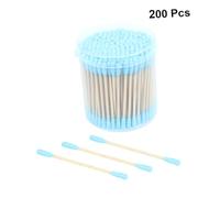 Ipetboom 200piezas Hisopos De Algodón De Colores Multiusos Para Limpieza y Desmaquillaje Para Maquillaje y Cuidado Piel Casa