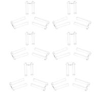 Ipetboom 200piezas Retenedor de Lente sin Montura Tapón de Hebilla de Repuesto Accesorio Decorativo para Gafas de Sol Herramientas para Reparar Gafas