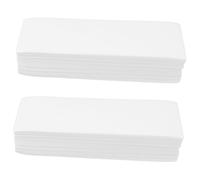 Ipetboom 200piezas Tiras De Cera Desechables Para Depilación Facial y Rectángulos De Cera Para Remoción De Eficaces y Prácticas