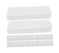 Ipetboom 200piezas Toallas De Papel Para Invitados Unidades Blancas Servilletas De Boda Para Recepción Toallas Desechables Para Baño Uso Fiestas y Eventos