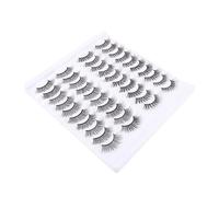 Ipetboom 20pares Pestañas Postizas Naturales De Simulación Para Mujer Pack De Pestañas Postizas Para Maquillaje Uso Diario y Eventos Especiales