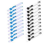 Ipetboom 20piezas Cepillo para Grietas Multifuncional Unidades para Limpiar Espacios Ventanas Teclados y Encimeras Cepillo para Teclado y Huecos De Ventanas