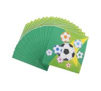 Ipetboom 20piezas Servilletas De Fútbol Estampado Único Para Fiestas Cumpleaños y Navidad Para Decoración De Mesa Deportivos