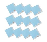 Ipetboom 20piezas Servilletas Margaritas Desechables Para Bodas Fiestas Almuerzos Toallas De Mano Decorativas Suaves y Duraderas