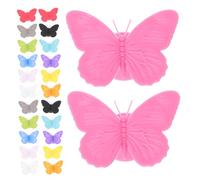 Ipetboom 24 Piezas Marcadores de Copa de Vino de Silicona con Forma de Identificadores para Bebidas con Ventosa Etiquetas para Copas de Martini Flute y Cócteles Decoración para Fiestas y