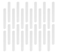 Ipetboom 24 piezas Pulseras Slap Blancas DIY para Fiestas Bandas de PVC Ecológico Resistentes y Cómodas Pulseras para Muñeca Personalizables para Cumpleaños y Halloween