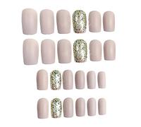 Ipetboom 24 Piezas Uñas Postizas Mate Pegatinas Decorativas Para Uñas Postizas Pegatinas Calcomanías Uso Manicura