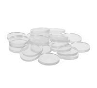 Ipetboom 25 Piezas Alfombrilla Antideslizante para Mesa De Cristal Escritorio Parachoques De Mesa Despejados De Vidrio Almohadilla No Deslizante White