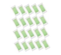 Ipetboom 25 Piezas Mini Cera Cara Tiras de Cera para Depilación Facial Rápida Papel Encerado para Eliminar Vello Cara y Axilas para Rostro y Depilación Corporal