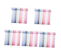 Ipetboom 250piezas Bolsas De Cordón Para Joyas y Dulces Bolsitas De Para Fiestas y Eventos Saco De Organza Resistente y Ligero Almacenamiento De Accesorios y Decoración