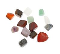 Ipetboom 28piezas Piedras De Naturales Decorativas Energía Para Yoga y Spa Accesorios De Relajación Diseño Aleatorio Resistente Al Desgaste